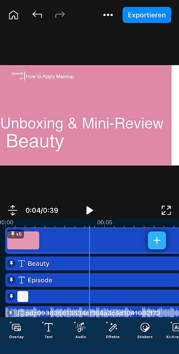 Intro für dein Unboxing-Video erstellen