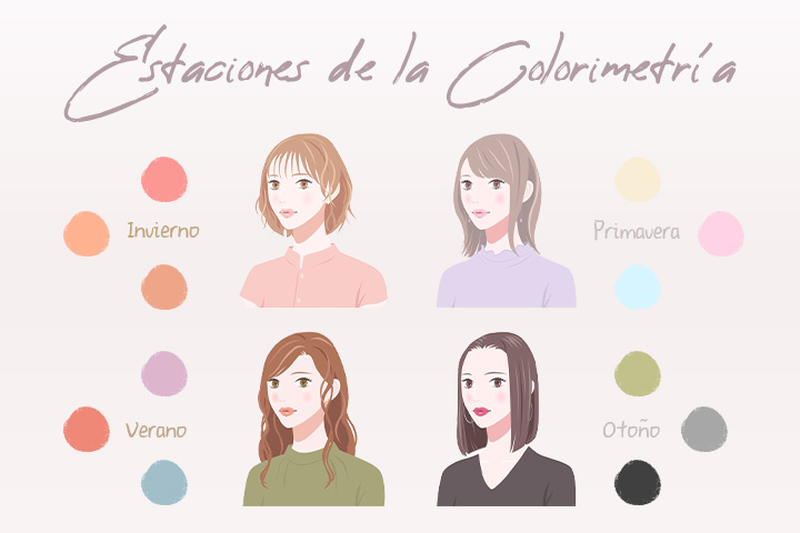 Colorimetría del cabello y estaciones: Todo lo que necesitas saber