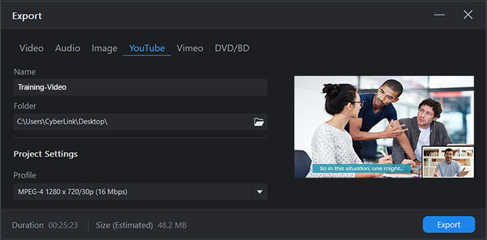 Establish your target audience visual