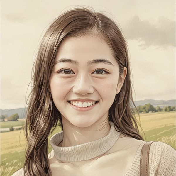 MyEdit AI アートアバターサンプル
