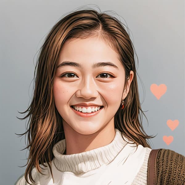 MyEdit AI アートアバターサンプル