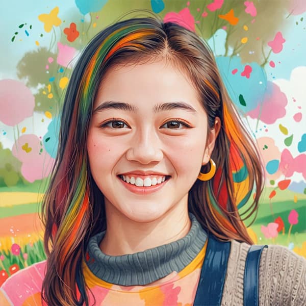 MyEdit AI アートアバターサンプル