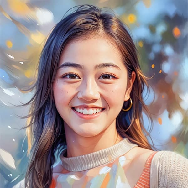 MyEdit AI アートアバターサンプル