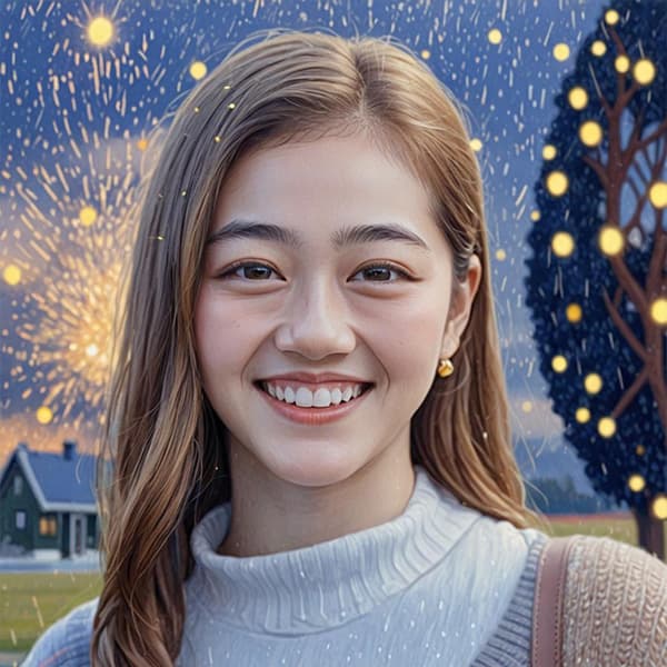 MyEdit AI アートアバターサンプル