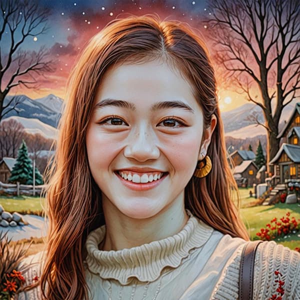 MyEdit AI アートアバターサンプル