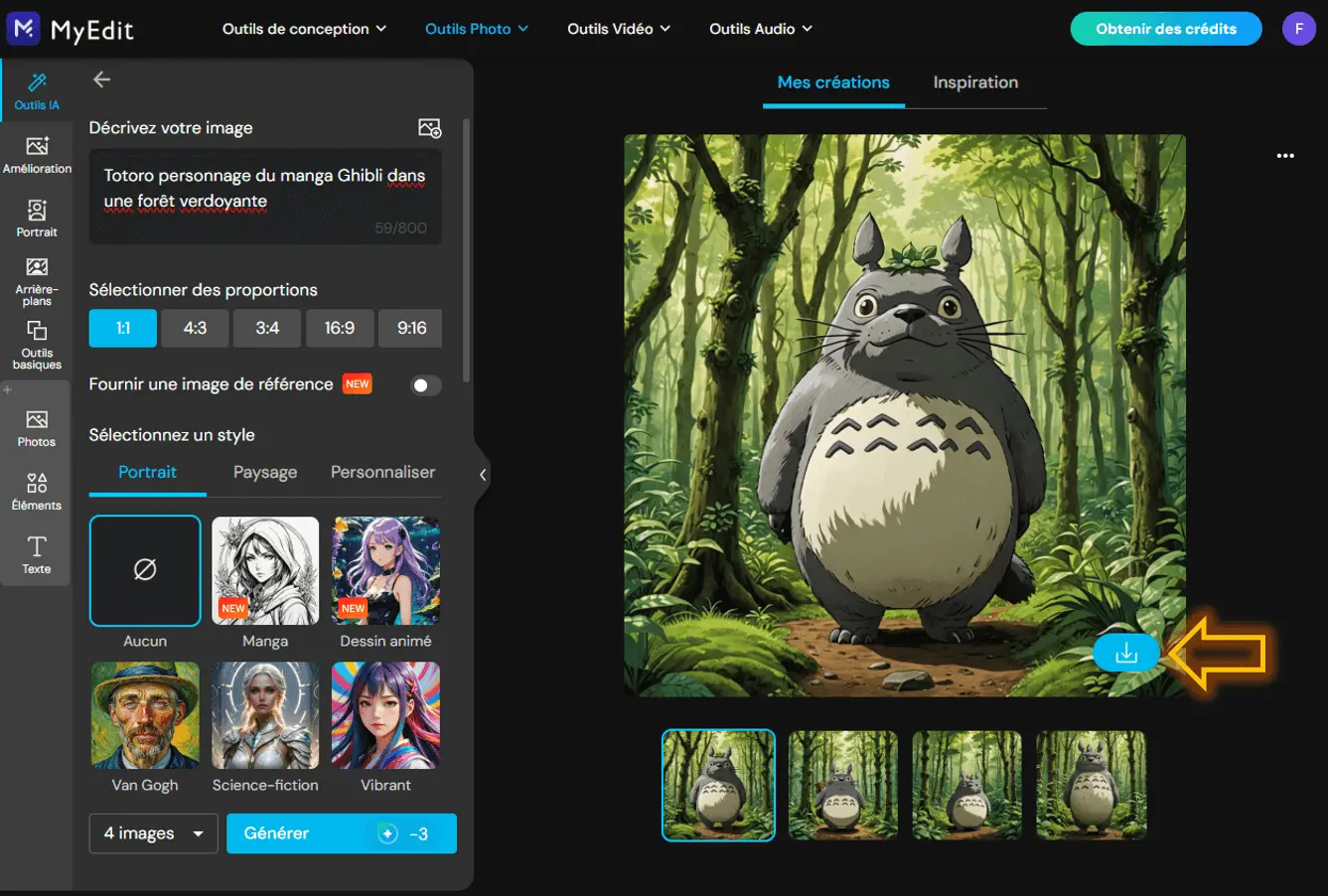 Tutoriel - Générer une image Ghibli 3