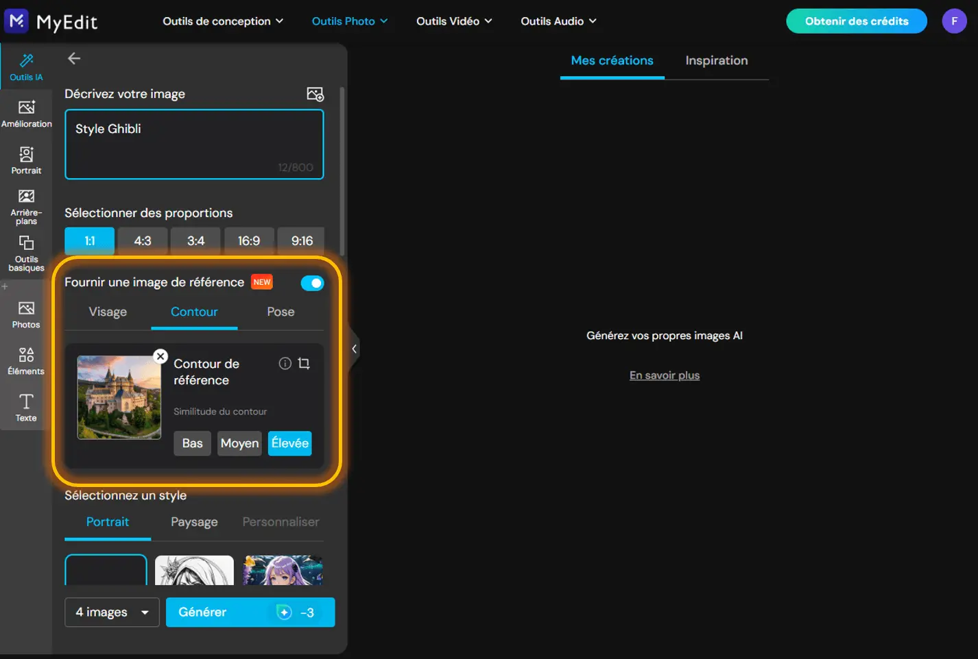 Transformer une image de paysage en Ghibli 2