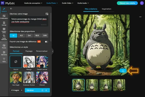 Tutoriel - Générer une image Ghibli 3