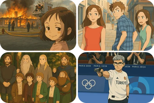 Les images Ghibli les plus populaires sur ChatGPT