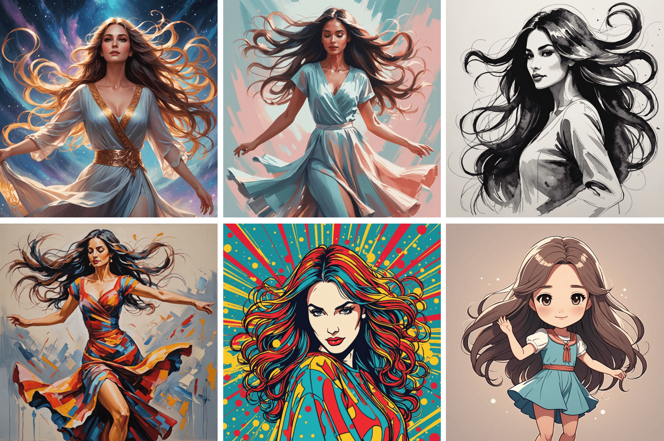 MyEdit, le meilleur générateur d’images IA alternatif - Styles