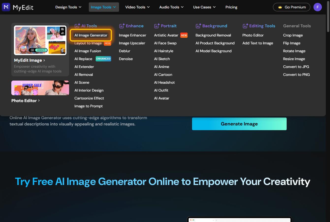 Tutorial - Generate Ghibli Image 1