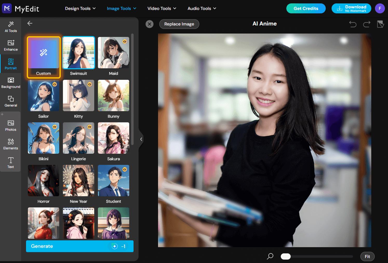AI Anime Ghibli Filter MyEdit 2