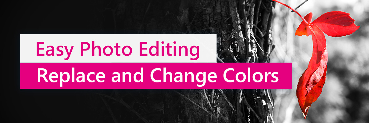 Replace and Change Color in an Image