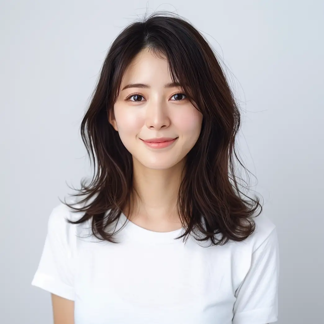 vivid glam AIヘアスタイル 元画像