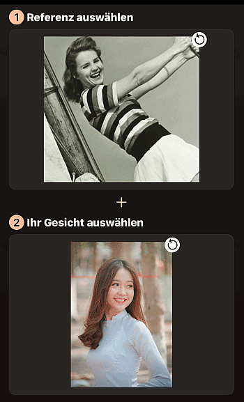 Face Swap mit PhotoDirector