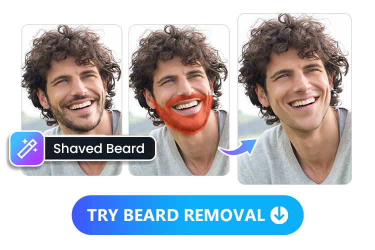 PhotoDirector App UI - Best bearless filter app 