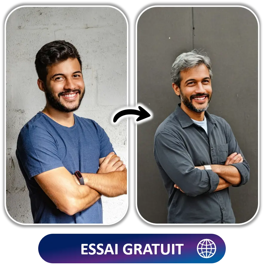 Se voir plus vieux sur une photo avec MyEdit