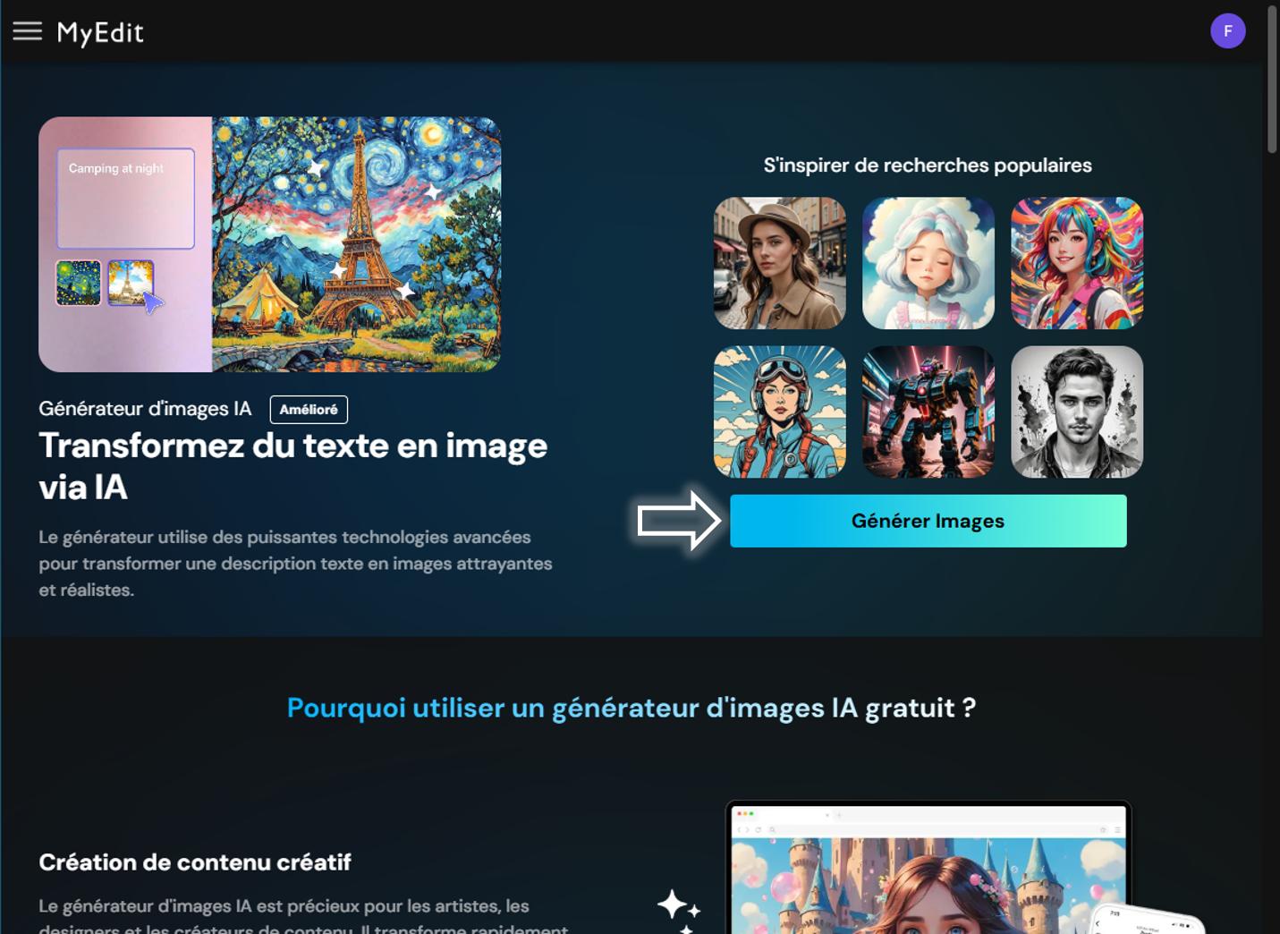 Tutoriel - Vieillir un visage sur une photo avec MyEdit - Etape 1