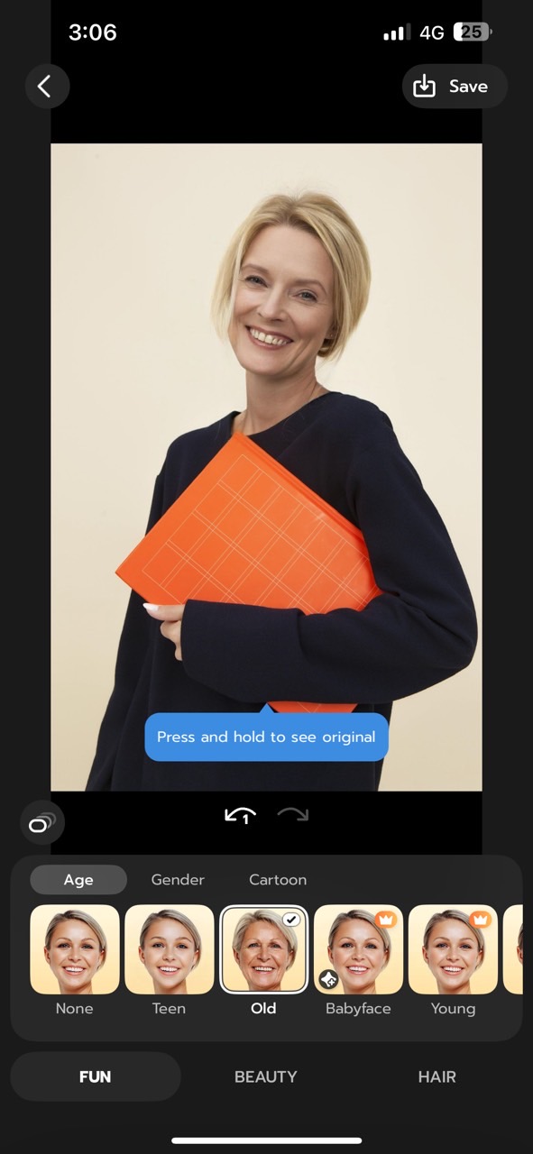 FaceLab - 4th Best AI Aging Filter App