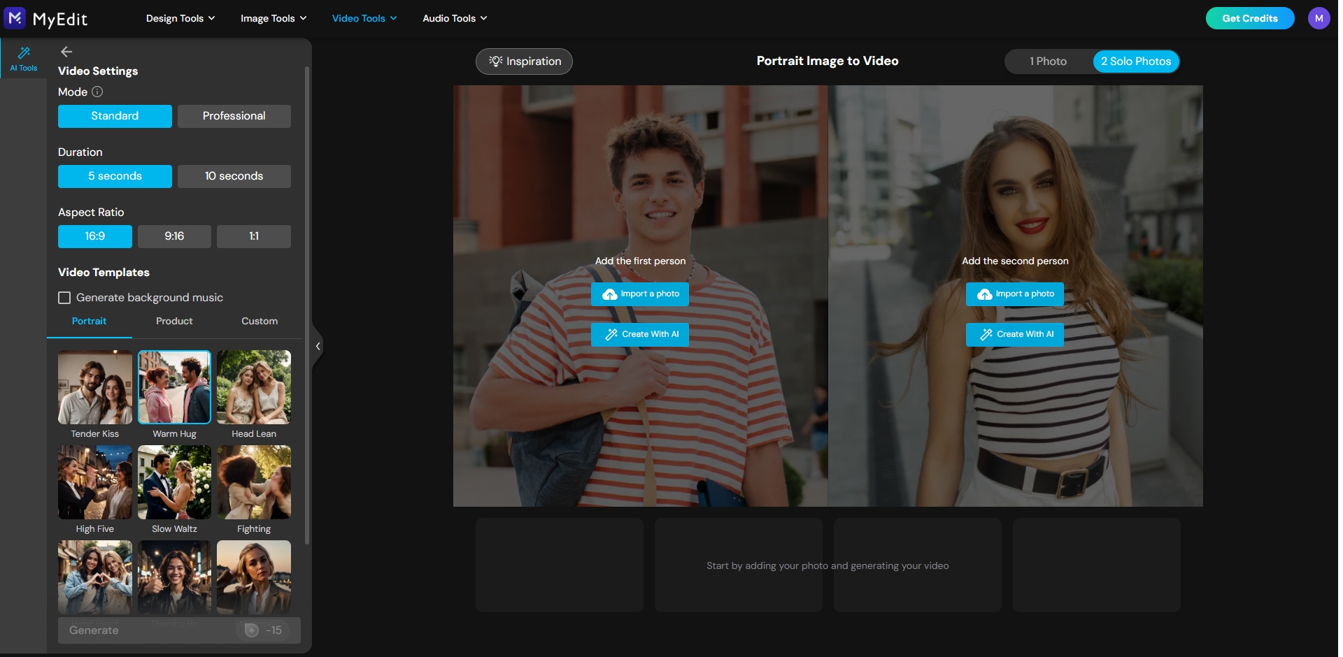 How to Make an AI Hug Video Online 
