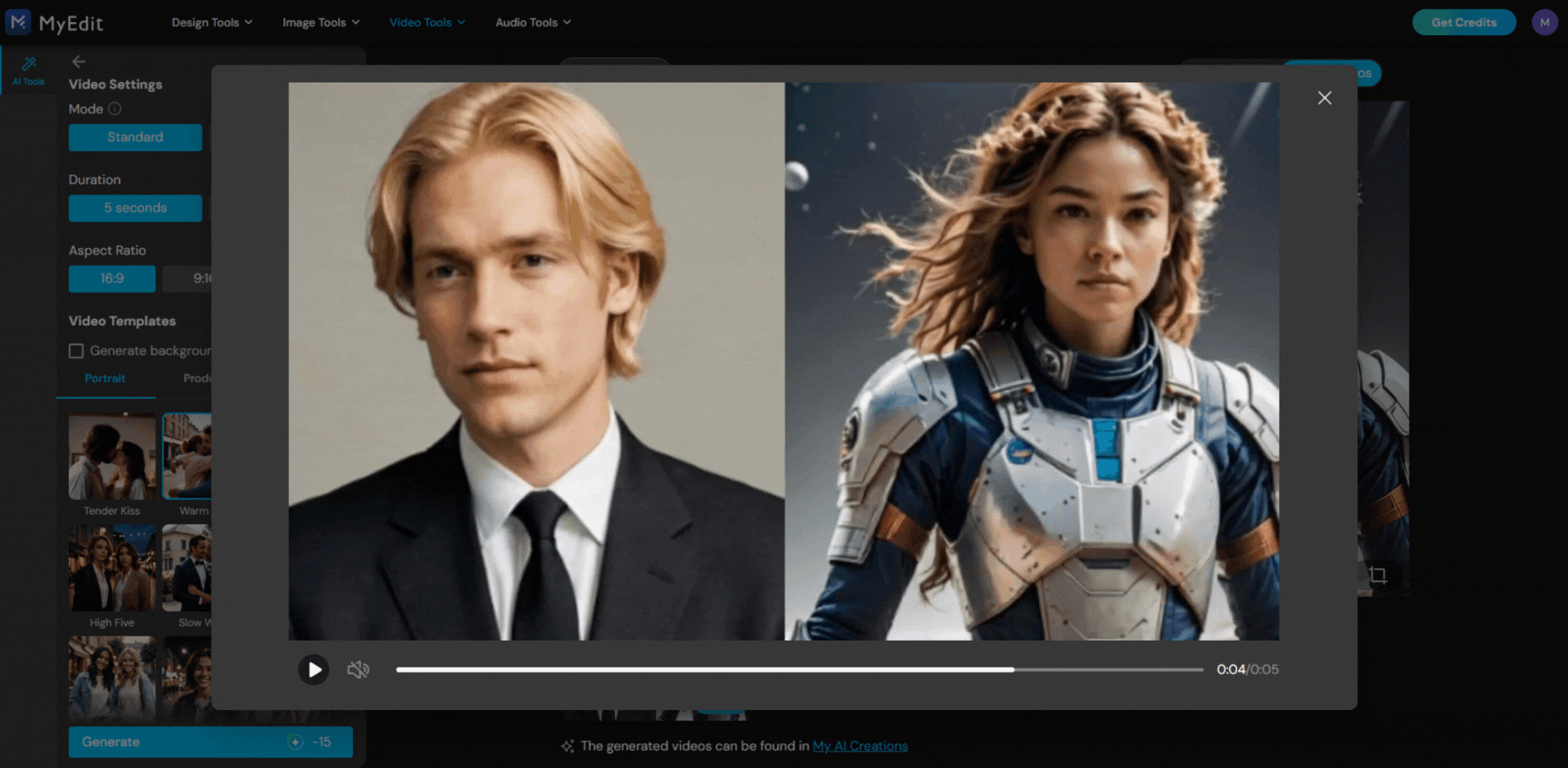How to Make an AI Hug Video Online 