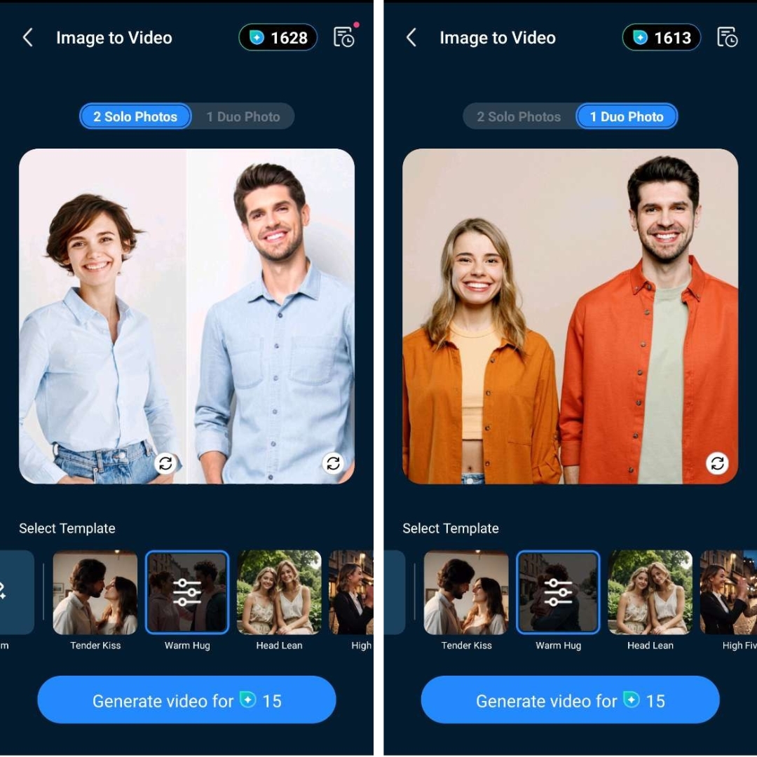 How to Make an AI Hug Video on Your Phone 