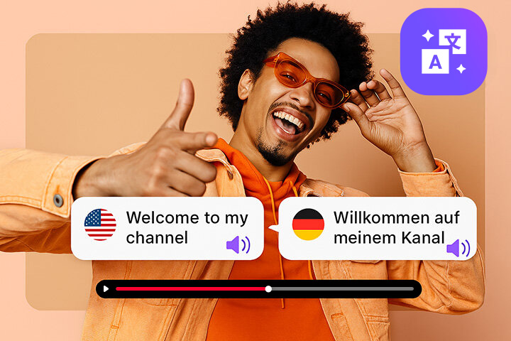 YouTube-Videos übersetzen und synchronisieren mit KI