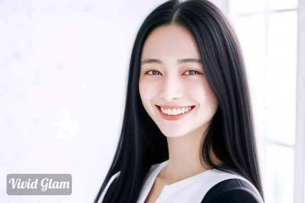 vivid glam AIヘアスタイル ロング:前髪なし