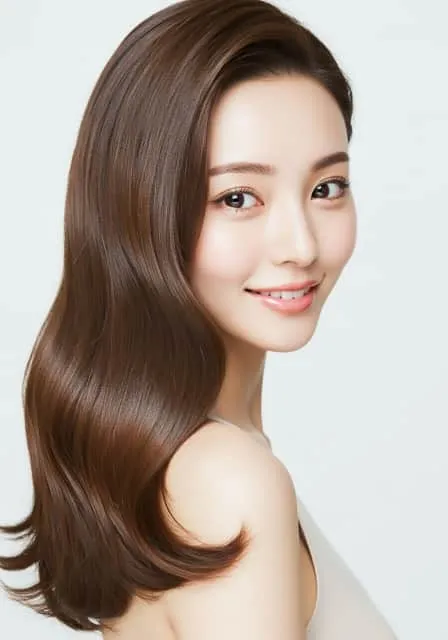 ロングが似合う人の特徴サンプル