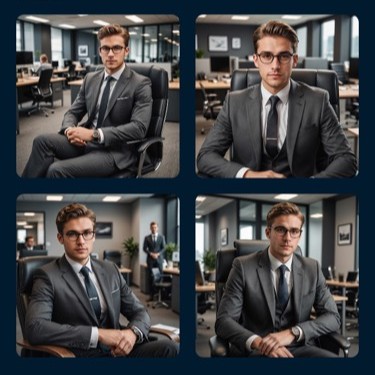 Créer un homme IA avec le générateur d'images de PowerDirector