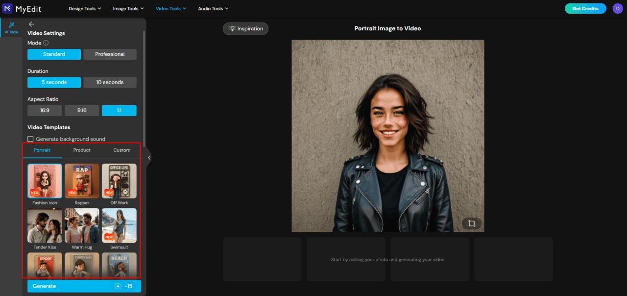 Design and Animate AI Starter Packs Using MyEdit’s Starter Pack Templates
