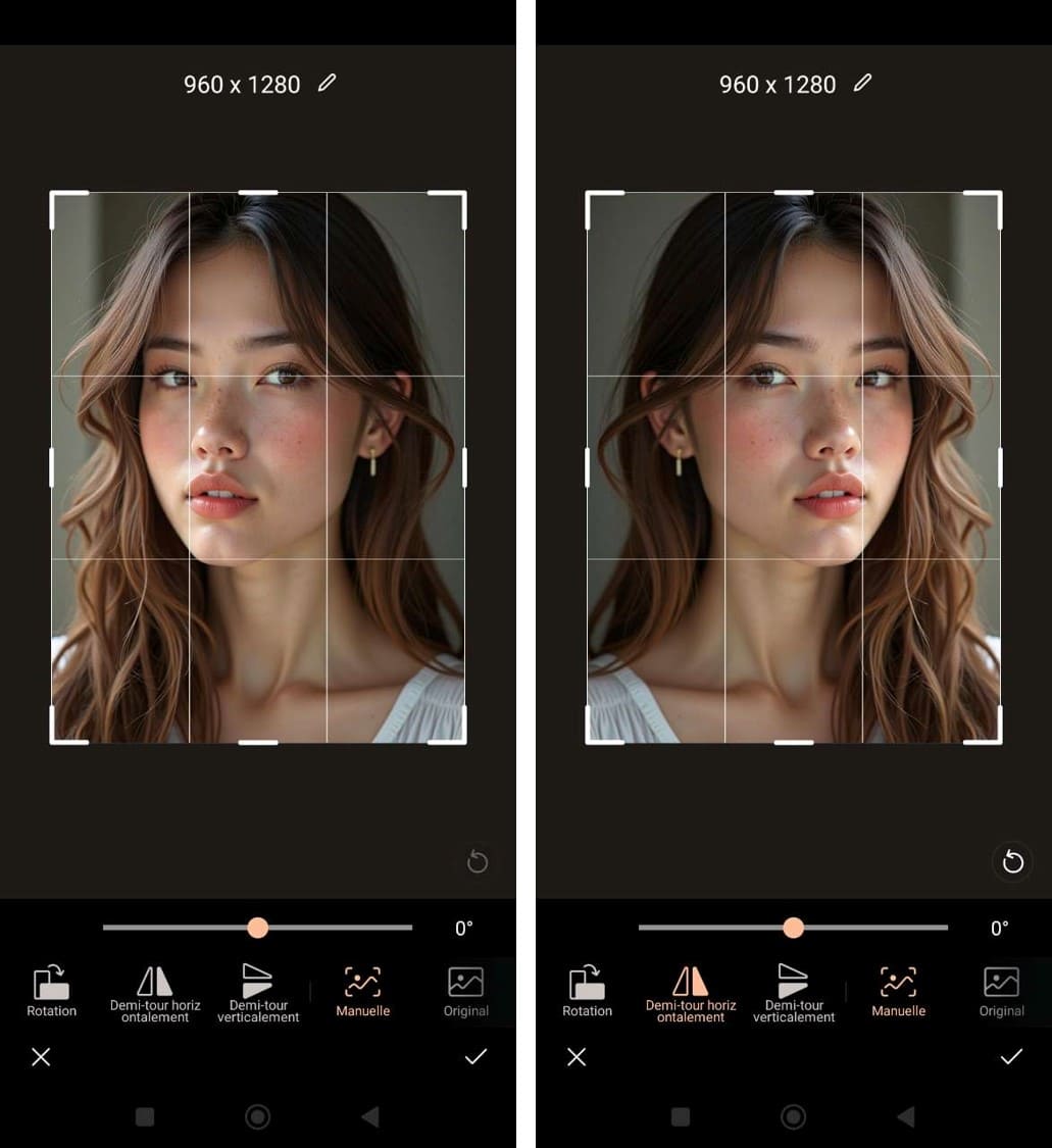 Comment utiliser un filtre inversé sur une photo?