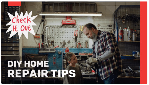DIY Home Repair Tips Template - Best for DIY