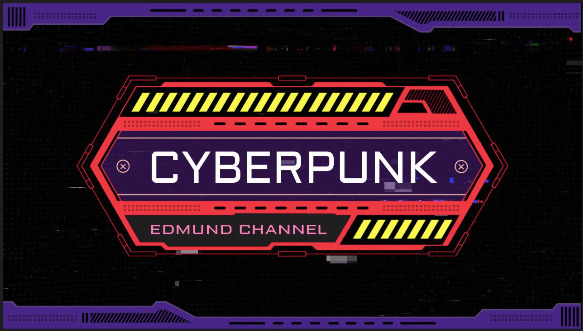 Cyberpunk Template - Best for Technology