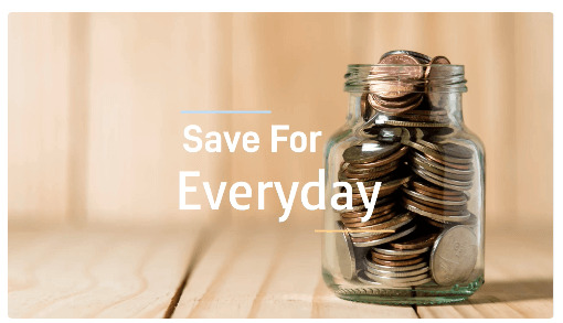 Save for Everyday Template - Best for Finance