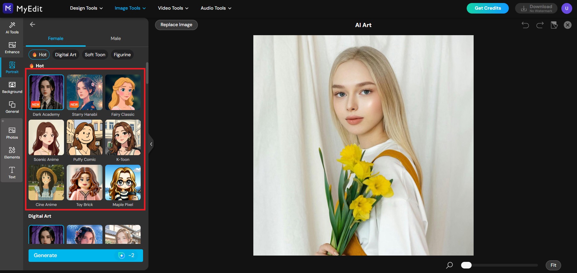 How to Generate Your Cartoon Avatar