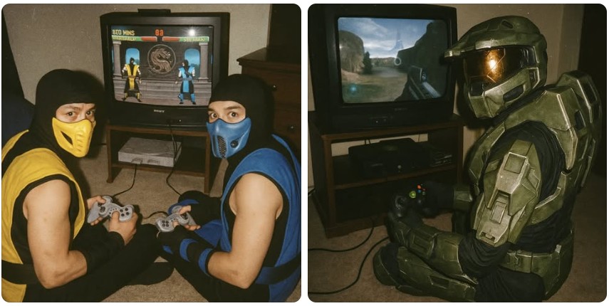 90s Video Game Character Trend