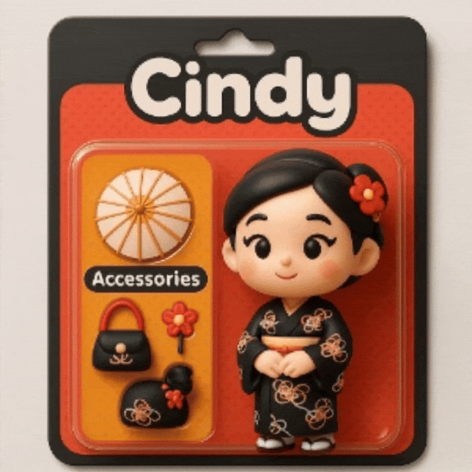 AI アクションフィギュアを動かす