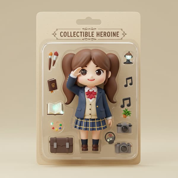 MyEditでAIフィギュア加工