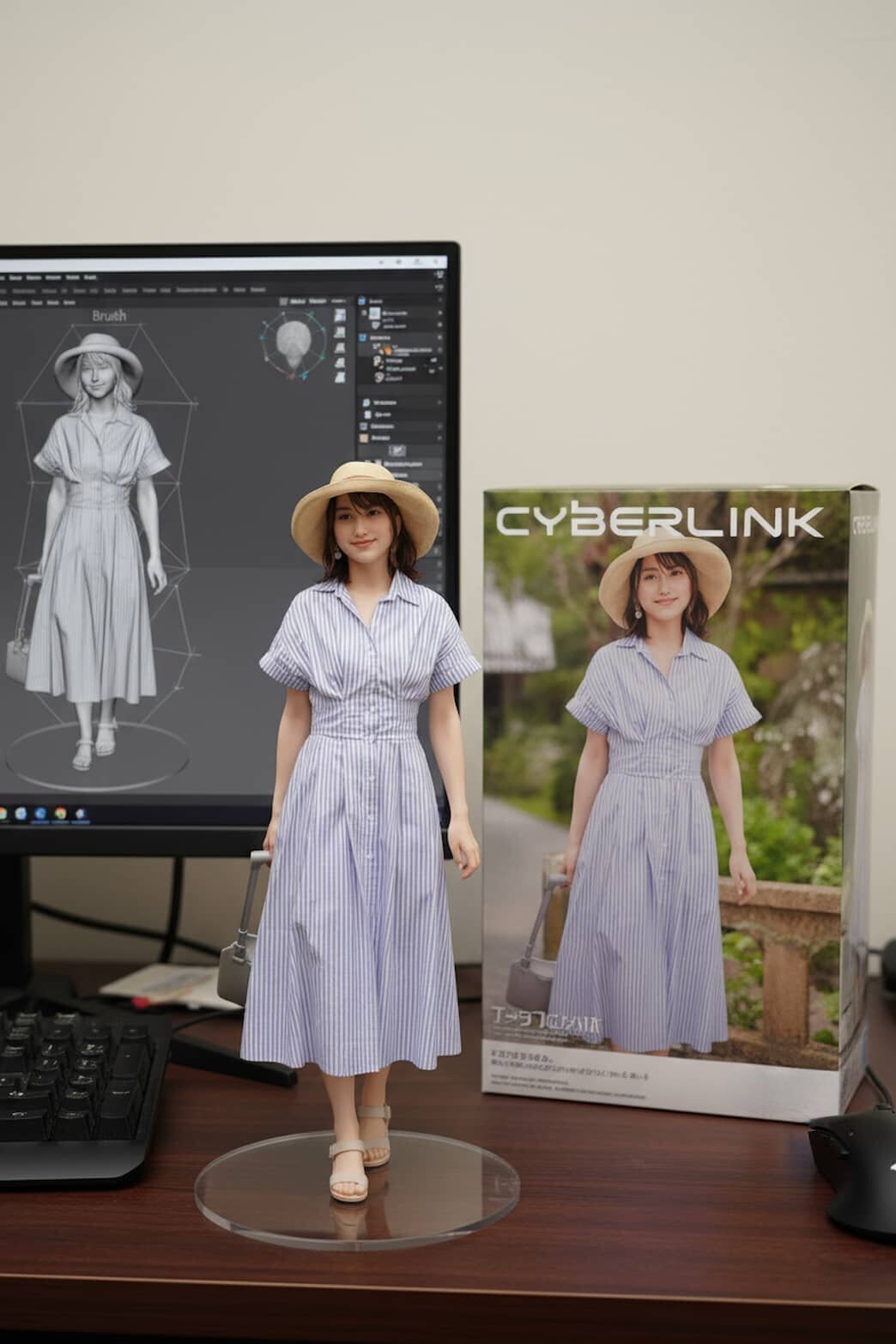 MyEditでAIフィギュア加工