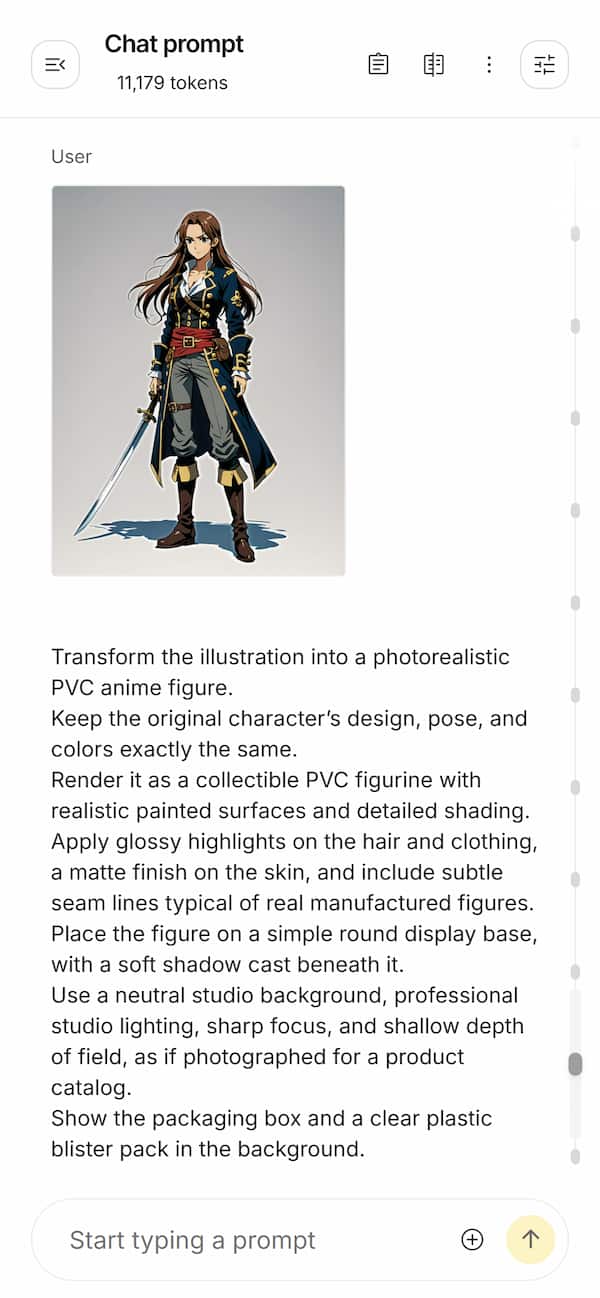 NanoBanana AIでフィギュア風生成