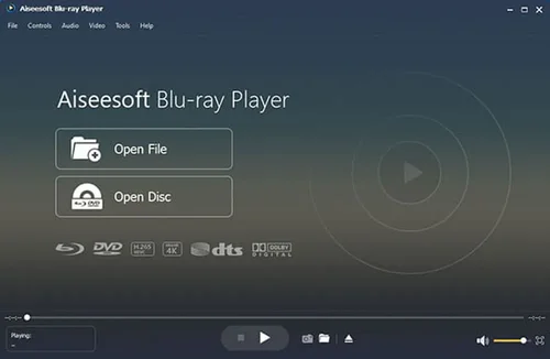 Aiseesoft Blu-ray Player Interface