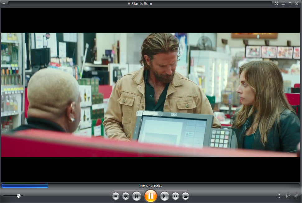 Zoom Player interface