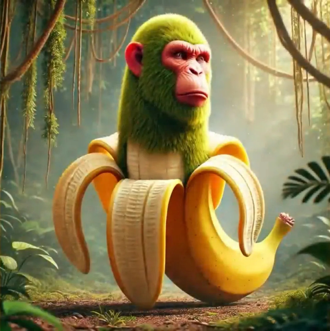 Italian Brainrot Animal - Chimpanzini Bananini