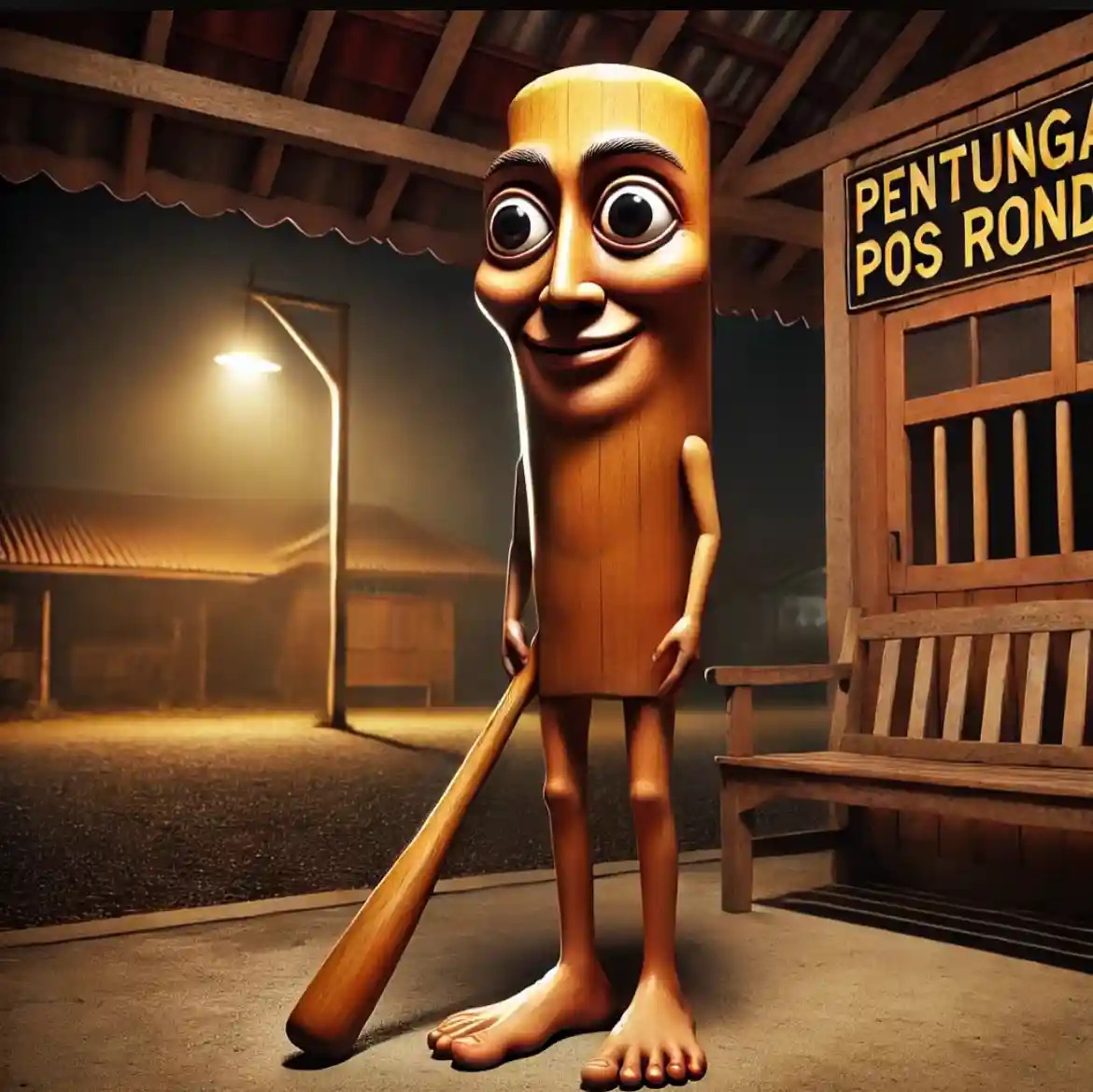 Italian Brainrot Character - Tung Tung Tung Sahur