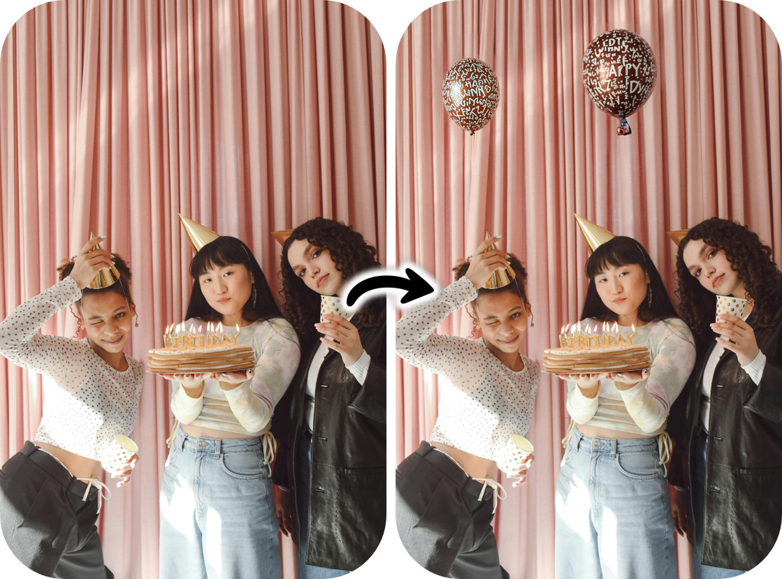 Ajouter un objet sur une photo - Cas utile 2