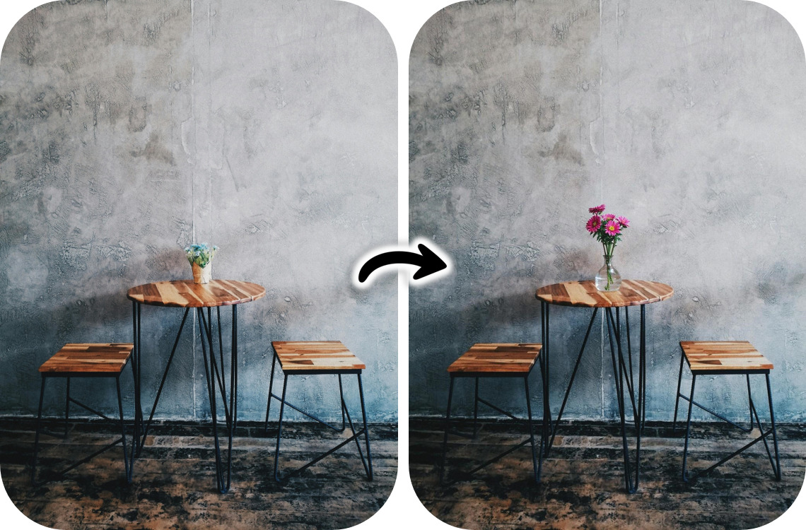 Ajouter un objet sur une photo - Cas utile 3