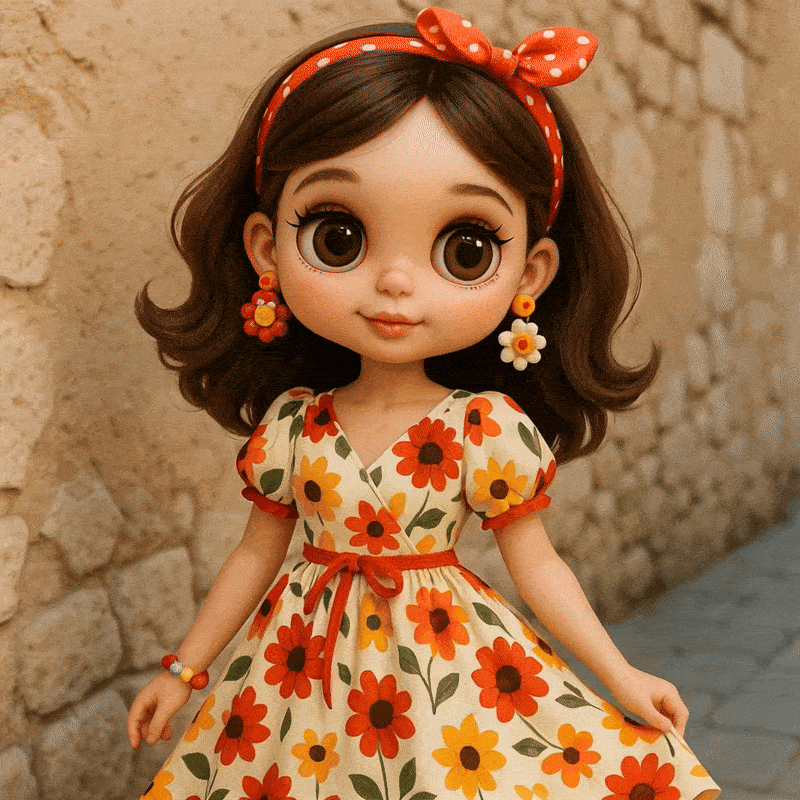 How to Animate Your AI Blythe Doll Using MyEdit Image to Video Tool