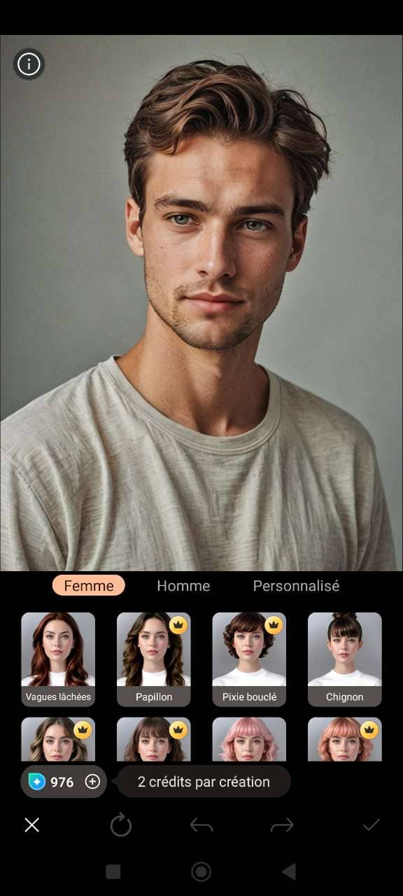 Comment essayer le filtre Buzz Cut avec PhotoDirector?