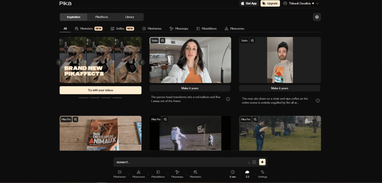 Pika - AI Video Editor